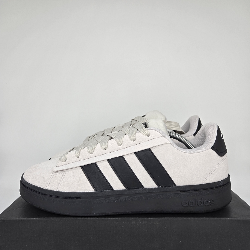 New adidas Grand Court Alpha 'Grey Black' IH1287 Men's Shoes Size 10.5 - Picture 1 of 8